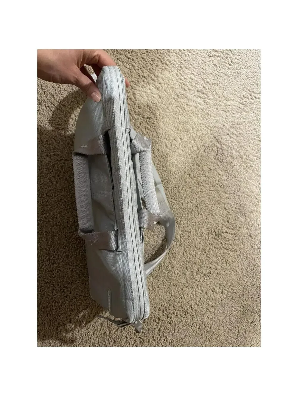 Laptop / Computer/ tablet bag /  holder / brief INCASE light grey 13.5in x 10in